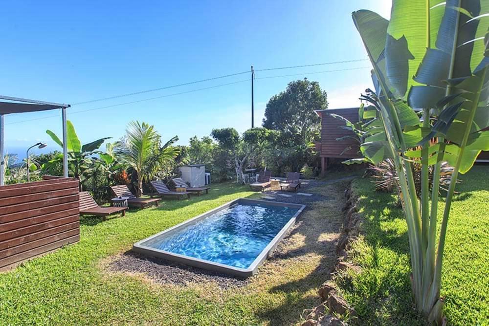 L'Escapade Creole Jacuzzi Privatif Bungalow Bananier 圣若瑟 外观 照片